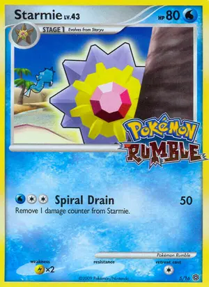Starmie 5, Pokémon Rumble