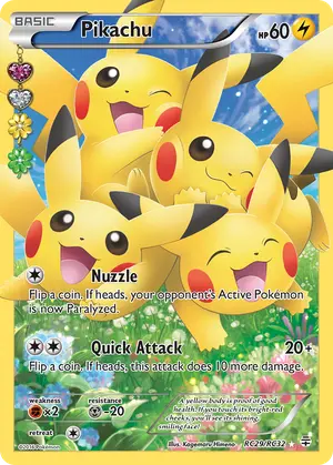 Pikachu RC29, Generations
