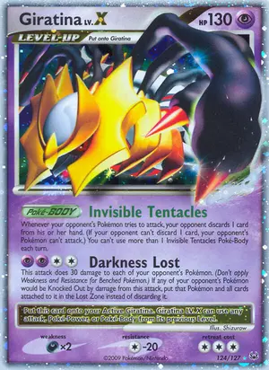Giratina LVX 124/127, Platinum