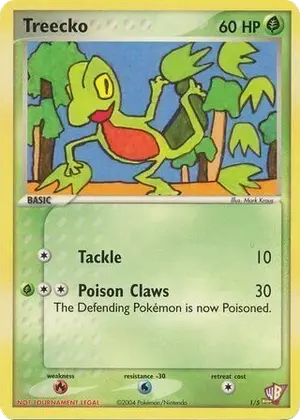 Treecko 1, Poké Card Creator Pack