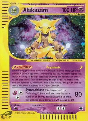 Alakazam 1 001/165, Expedition