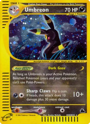 Umbreon H30 H30/H32, Skyridge