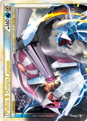 Palkia & Dialga LEGEND 101, HS—Triumphant