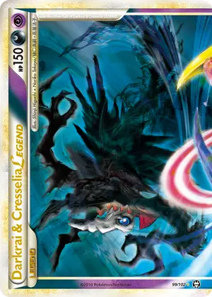 Darkrai & Cresselia LEGEND 99, HS—Triumphant