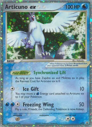 Articuno ex 32, Nintendo Black Star Promos