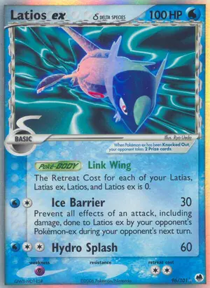 Latios ex Delta Species 96/101, EX Dragon Frontiers