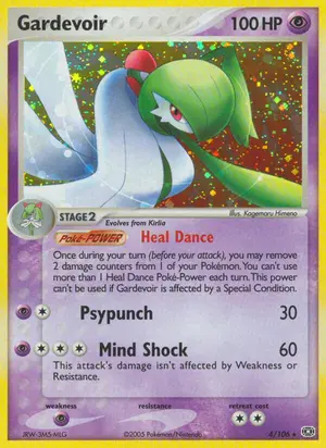 Gardevoir 4/106, EX Emerald