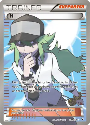 N Supporter Full Art 101/101, Noble Victories
