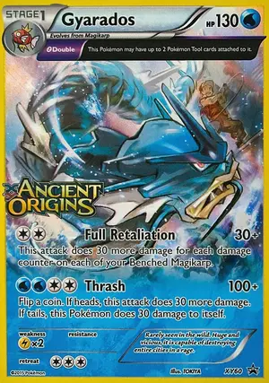 Gyarados XY60, XY Black Star Promos
