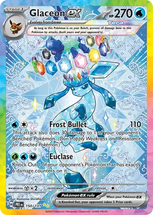 Glaceon ex 150, Prismatic Evolutions