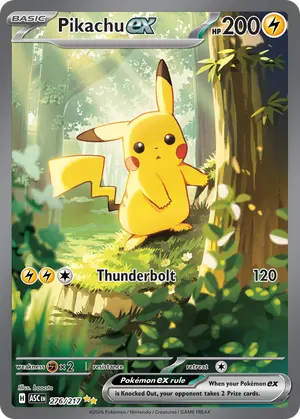 Pikachu ex 276, Ascended Heroes