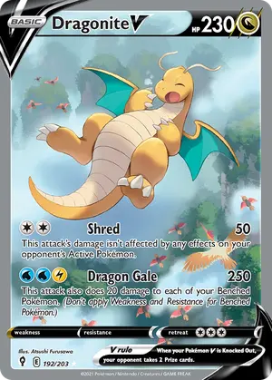 Dragonite V 192, Evolving Skies