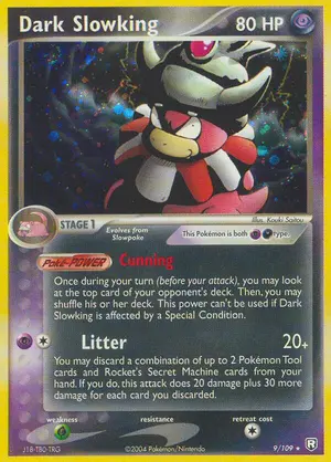 Dark Slowking 9/109, EX Team Rocket Returns