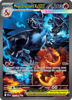 Mega Charizard X ex 125, Phantasmal Flames