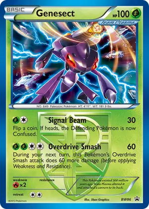 Genesect BW86, BW Black Star Promos