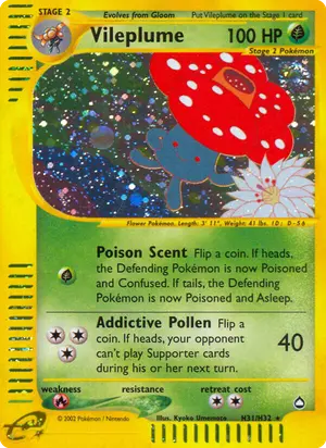 Vileplume H31 H31/H32, Aquapolis