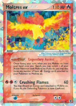 Moltres ex 115/112, EX FireRed & LeafGreen