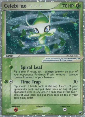 Celebi ex 117/115, EX Unseen Forces