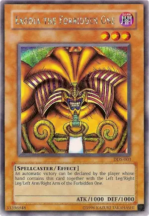 Exodia the Forbidden One Dark Duel Stories DDS-003, Yu-Gi-Oh! Video Game Promotional Cards