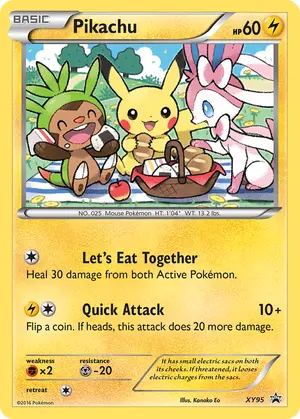 Pikachu XY95, XY Promos