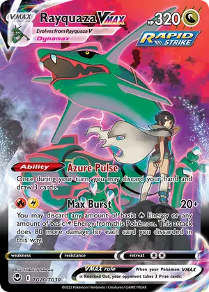 Rayquaza VMAX TG20/TG30, Silver Tempest Trainer Gallery