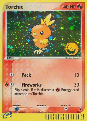 Torchic 6, Nintendo Black Star Promos