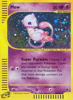 Mew 19, Expedition Base Set