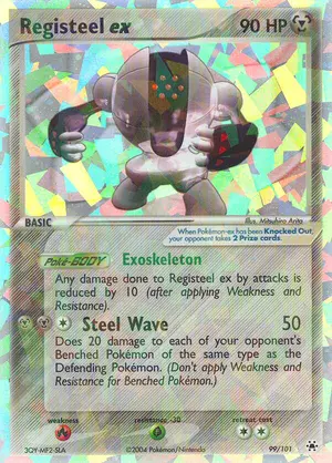Registeel ex 99/101, EX Hidden Legends