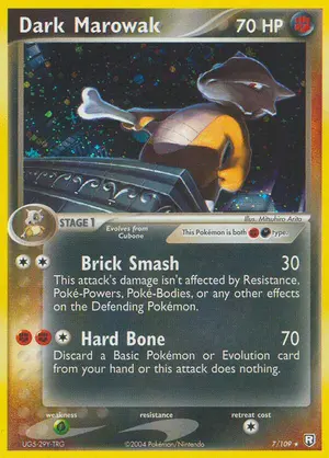 Dark Marowak 7/109, EX Team Rocket Returns