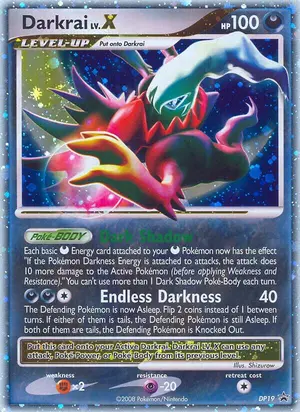 Darkrai LVX DP19 DP19, Diamond and Pearl Promos