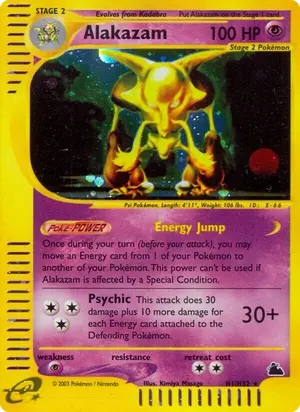 Alakazam H1 H01/H32, Skyridge