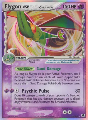 Flygon ex Delta Species 92/101, EX Dragon Frontiers