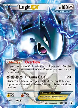 Lugia EX Team Plasma 108/135, Plasma Storm