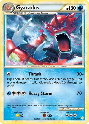 Gyarados Red 123/123, HeartGold SoulSilver