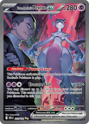 Team Rocket's Mewtwo ex 231, Destined Rivals