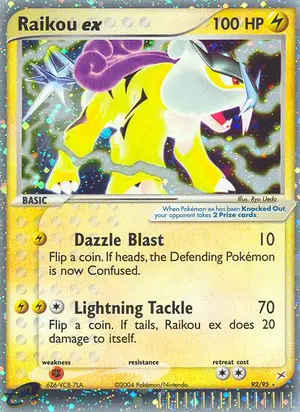 Raikou ex 92/95, EX Team Magma vs Team Aqua