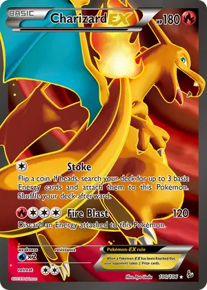 Charizard EX 100, Flashfire