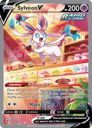 Sylveon V 184, Evolving Skies