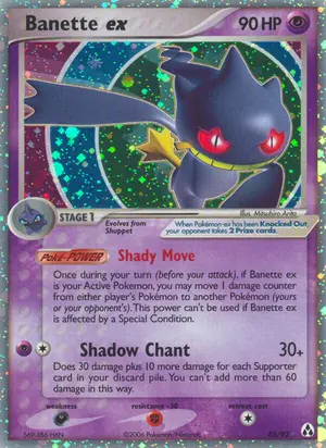 Banette ex 85/92, EX Legend Maker