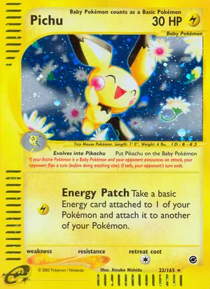 Pichu 22, Expedition Base Set